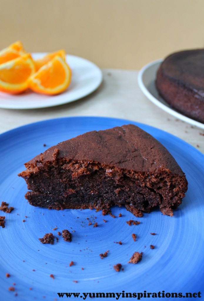 Gluten Free Chocolate Orange Cake Recipe - Easy Flourless Cake Recipes with Almond Flour and orange