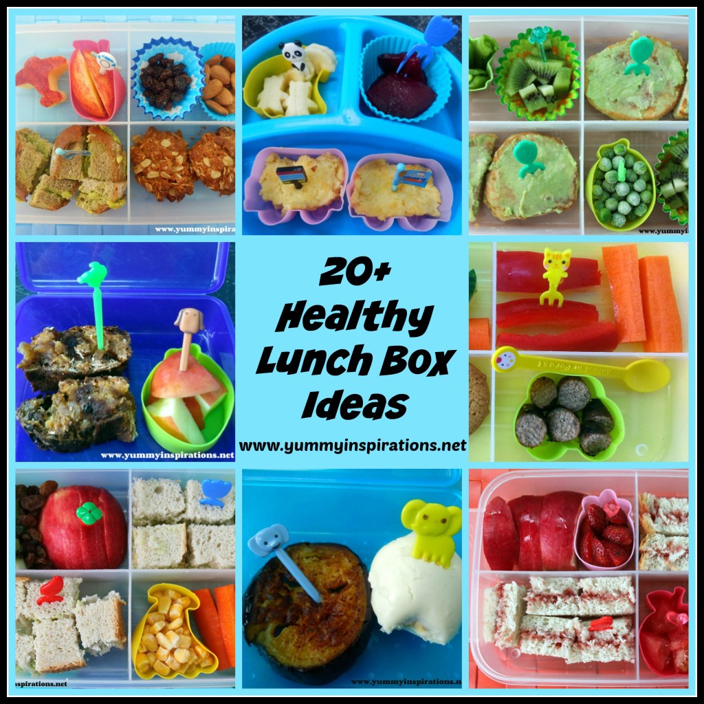 20+ Healthy Lunch Box Ideas