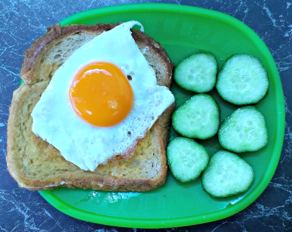 French Toast With Fried Egg