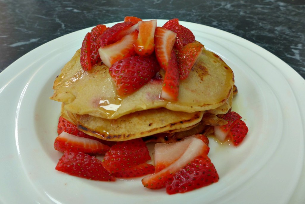 Strawberry Pancakes Recipe
