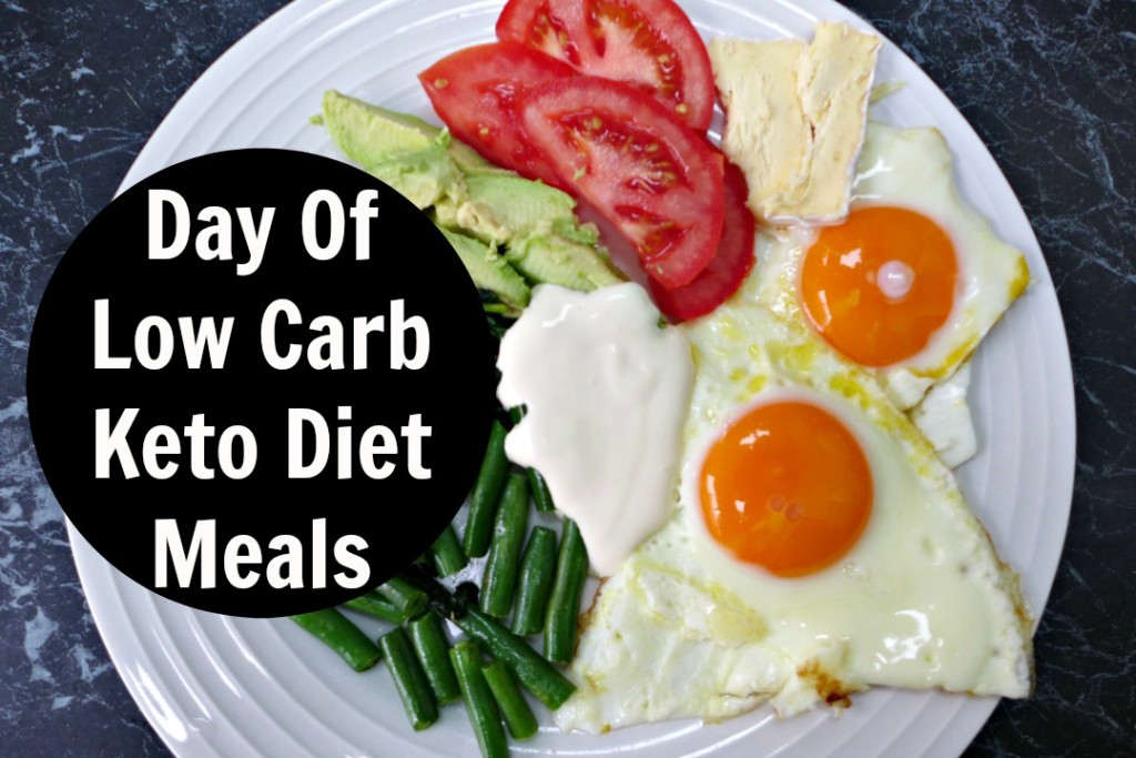 Day of Low Carb High Fat Keto Diet Meals - Diary and Video