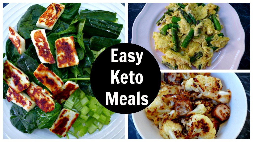 Easy Keto Meals - Full Day of Low Carb Ketogenic Diet Eating