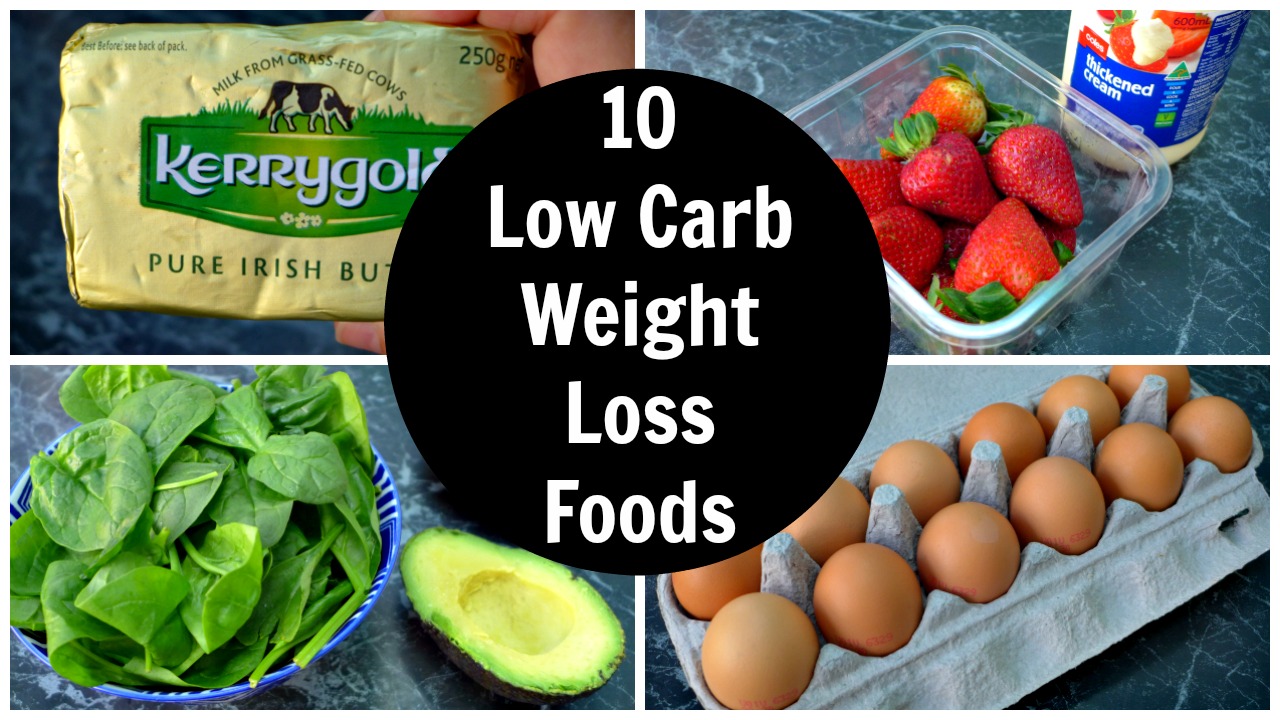 Low Carb Weight Loss Foods