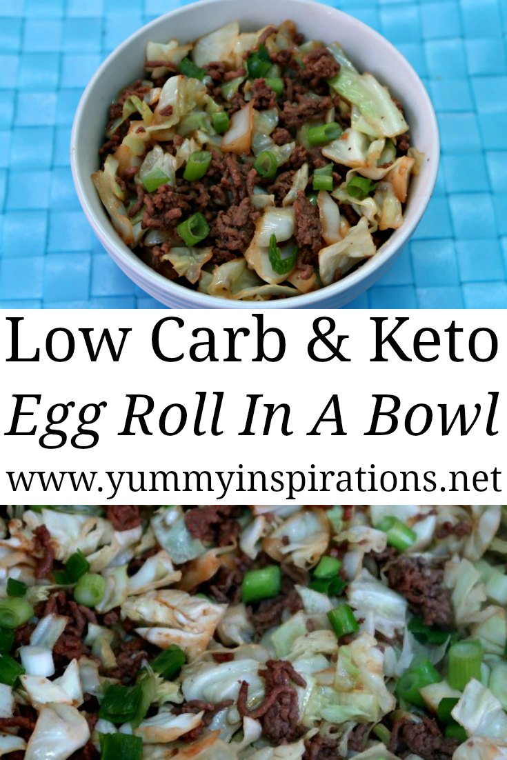 Egg Roll In A Bowl Recipe - Best, Easy Low Carb & Keto Friendly