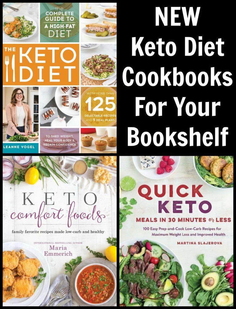 NEW Keto Cookbooks For Your Bookshelf - inspiration for your next Keto ...