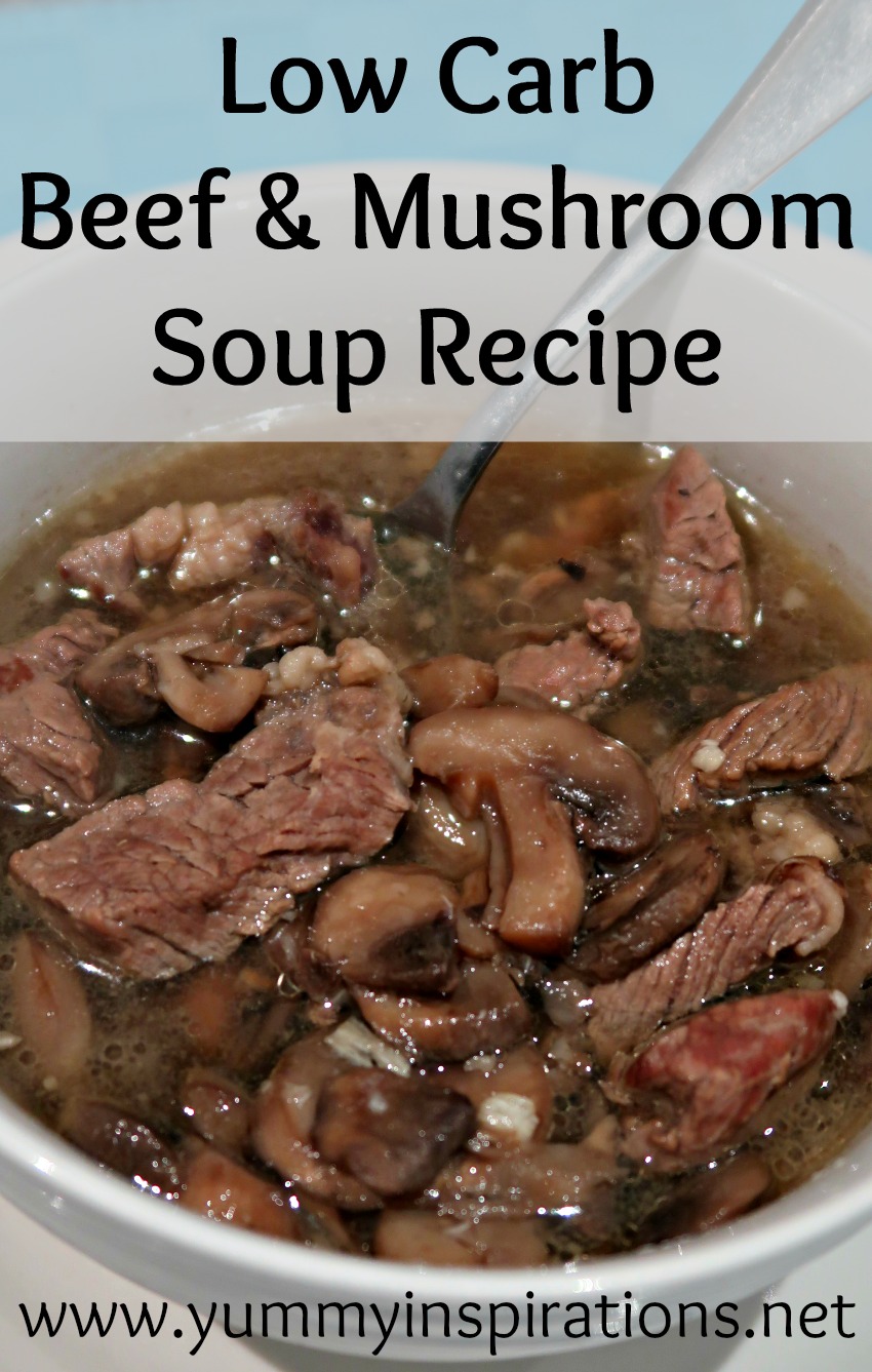 Low Carb Beef and Mushroom Soup Recipe