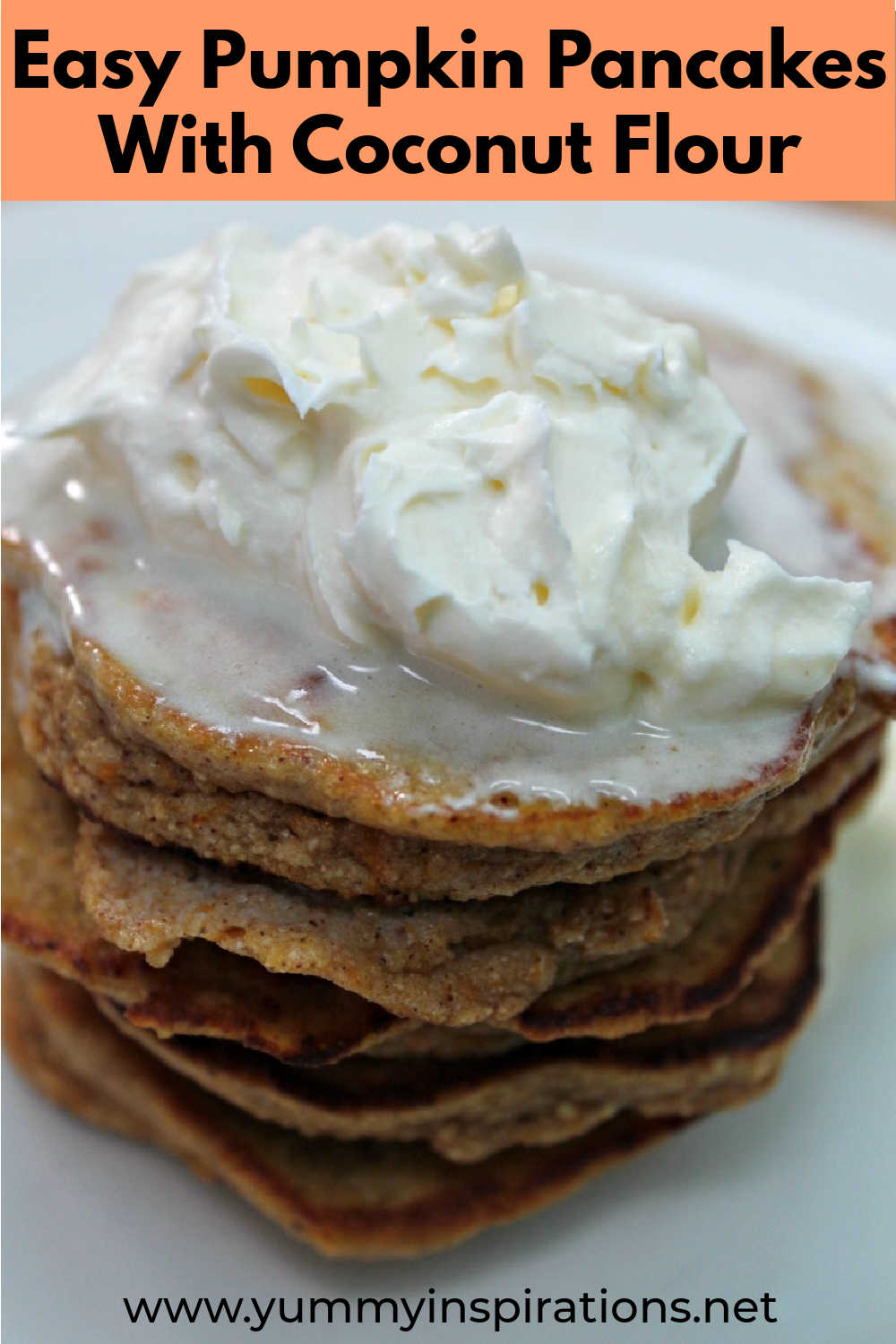 Easy Pumpkin Pancakes With Coconut Flour Recipe