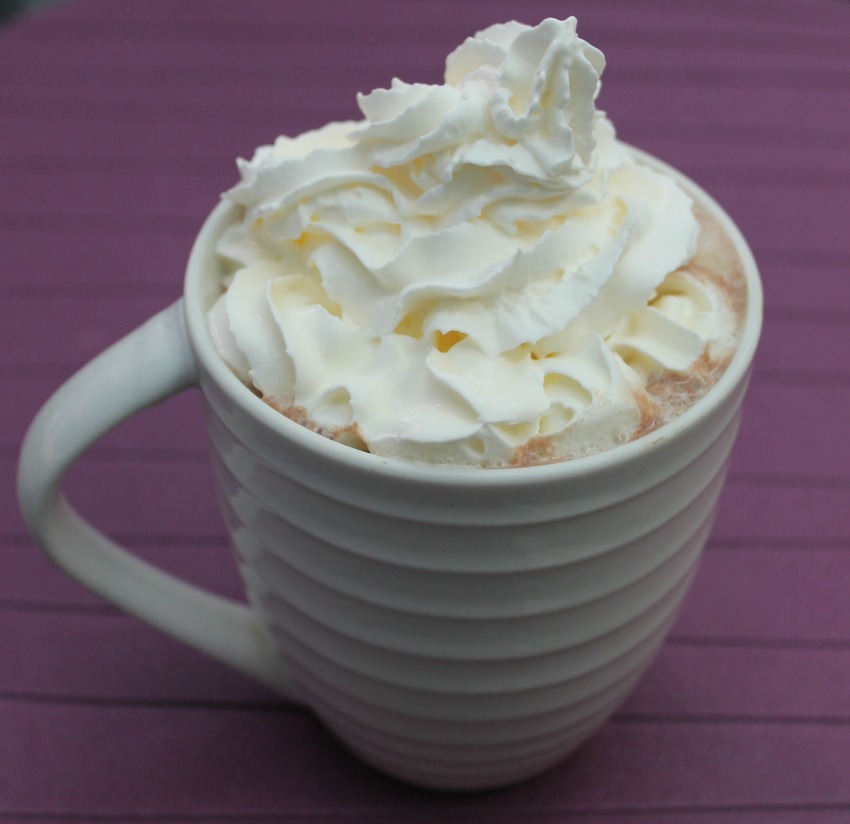 Mug of keto hot chocolate