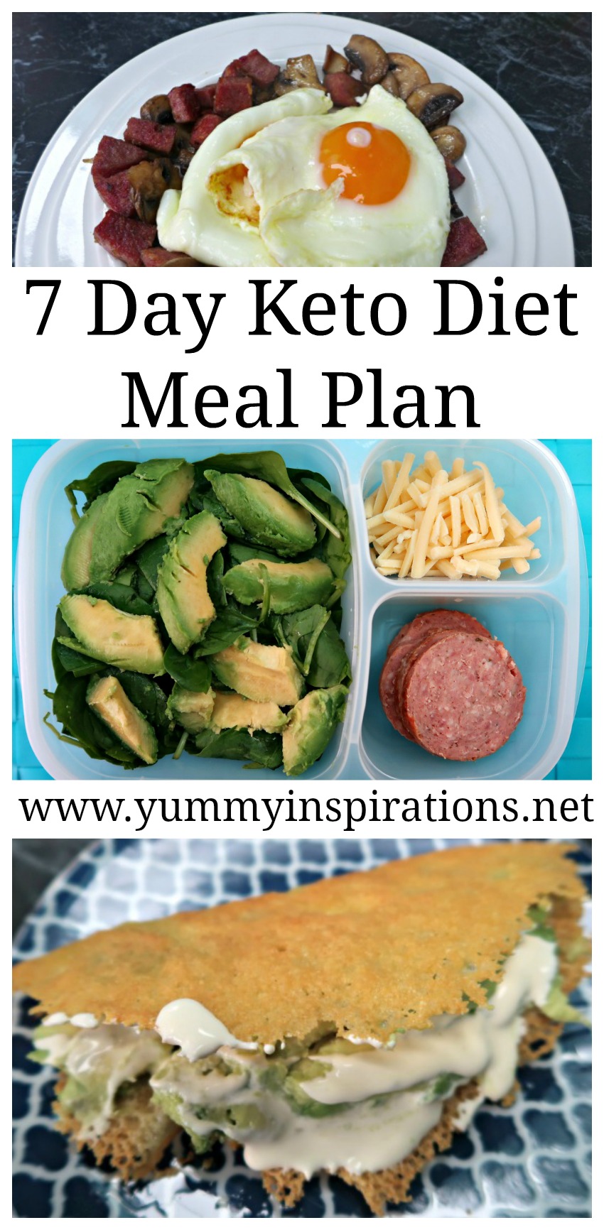 7 Day Keto Diet Meal Plan Menu For Weight Loss - Ketogenic ...