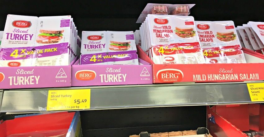 Turkey and Salami Packages 