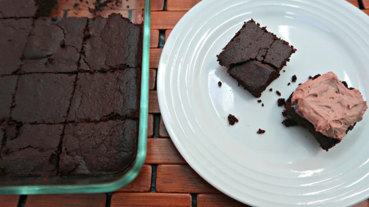 Low Carb Chocolate Pumpkin Brownies Recipe - Flourless Brownies which are keto, paleo and gluten free friendly. A healthy and delicious way to enjoy pumpkin.