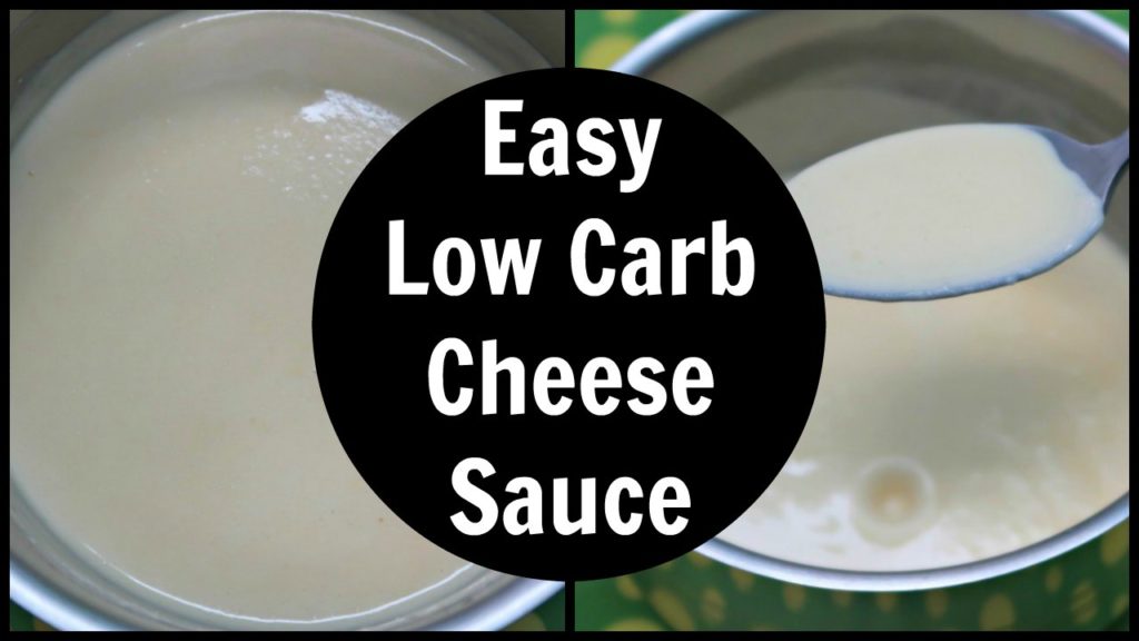 Low Carb Cheese Sauce Recipe - Easy Keto Cheese Sauce with cream and sour cream and great for broccoli, cauliflower or spaghetti squash. Keto comfort foods for dinners or any meal!