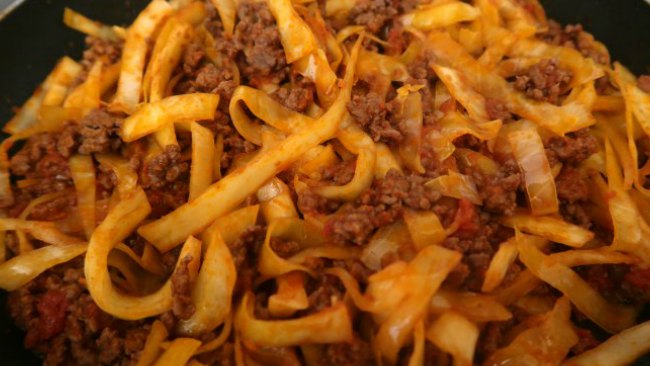 Low Carb Keto spaghetti bolognese - keto winter recipes