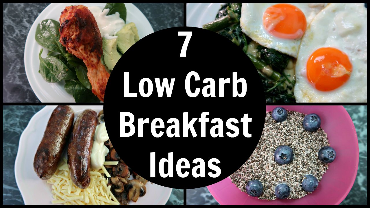 7 Low Carb Breakfast Ideas - A Week of LCHF Ketogenic Diet Breakfasts