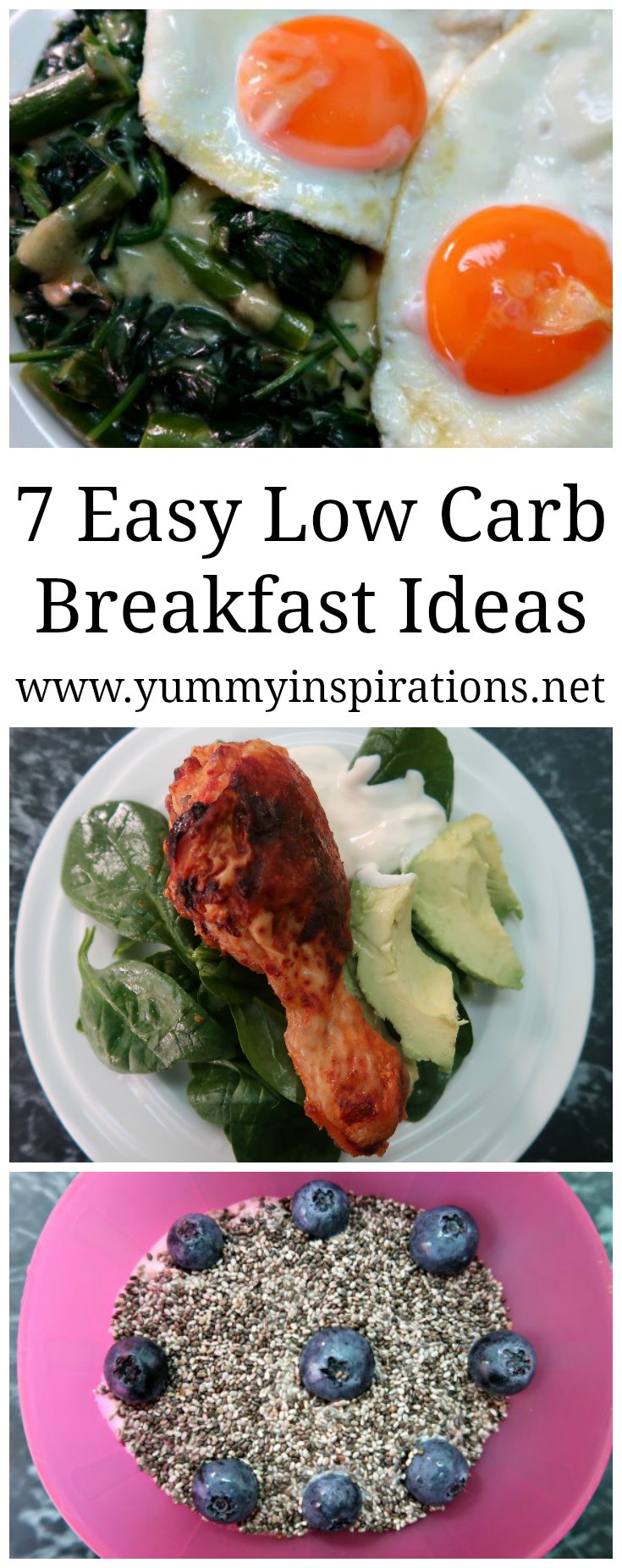 7 Low Carb Breakfast Ideas - A Week of LCHF Ketogenic Diet Breakfasts