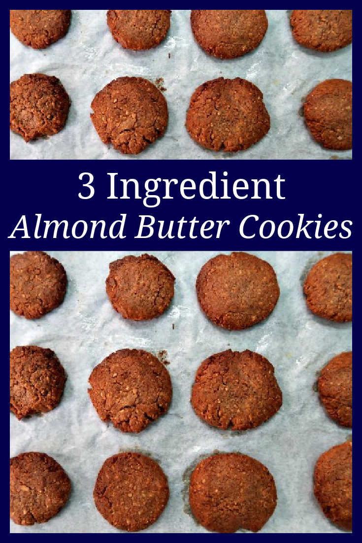 How To Make Easy Low Carb Keto Cookies with only 3 ingredients including Almond Butter and Stevia. Completely flourless, Paleo, Whole 30 and gluten free too. With the full video tutorial.
