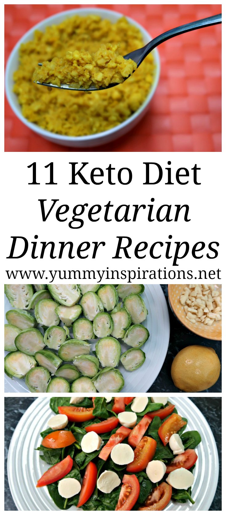 11 Keto Vegetarian Dinner Recipes - Easy Low Carb Meal Ideas