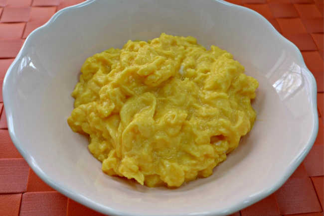 Creamy bowl full