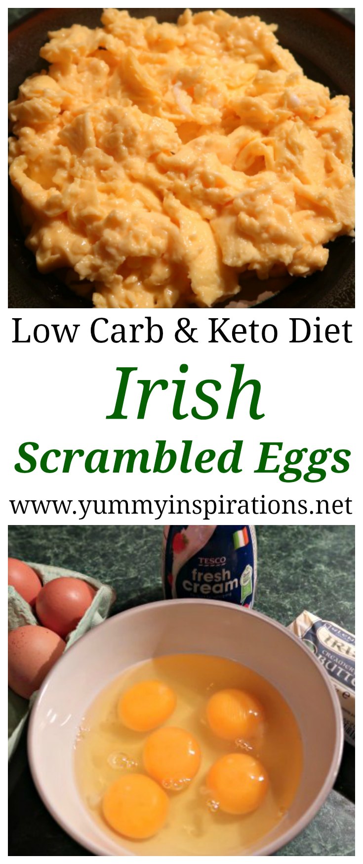 Irish Scrambled Eggs Recipe - Best Ever Fluffy Scramble Breakfast Idea