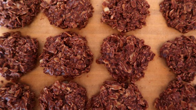 No bake chocolate peanut butter cookies