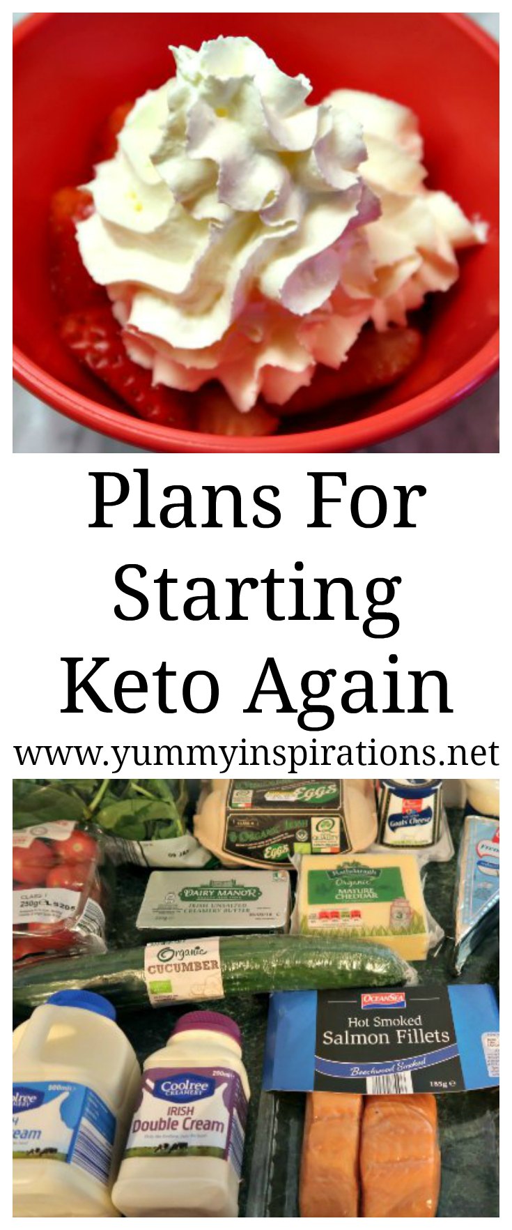 Starting Keto Again - Plan and Tips for getting back into the Low Carb, Ketogenic Diet Lifestyle - again.