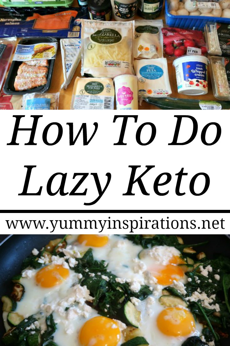 How To Do Lazy Keto – What is it Cooking Lazy Low Carb Meals, food list and my plan explained for how I get results without tracking macros or following a strict Ketogenic Diet meal plan.