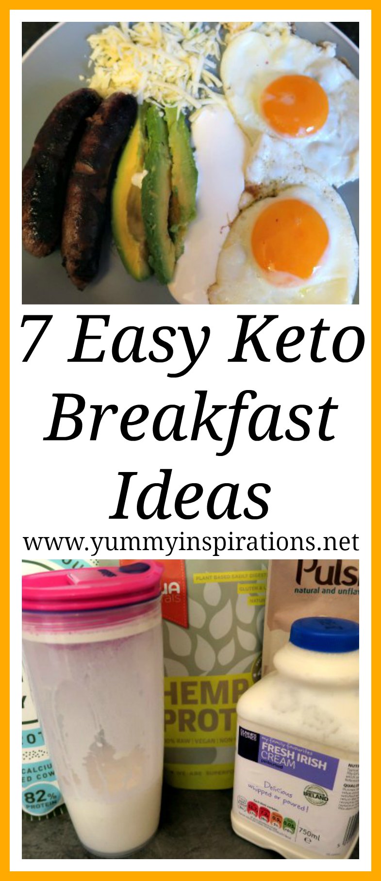 7 Easy Keto Breakfast Ideas - Low Carb Ketogenic Diet Breakfasts