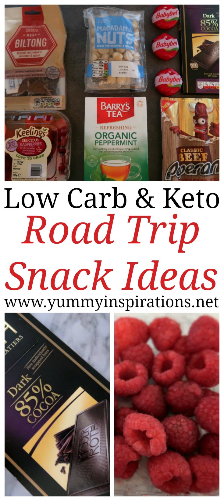 Keto Road Trip Snacks – Ideas for low carb and Ketogenic Diet friendly food for snacks and meals when you travel or for on the go