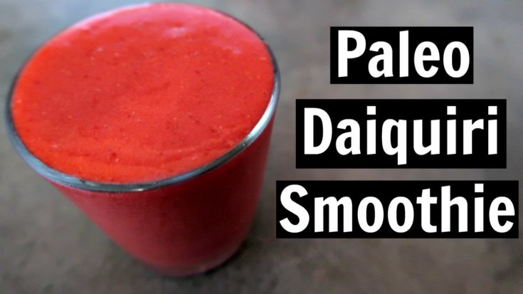 Paleo Daiquiri Smoothie Recipe - Easy Non Alcoholic Virgin Drinks