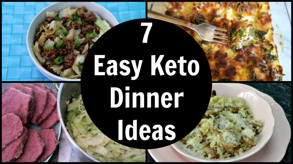 7 Easy Keto Dinner Ideas