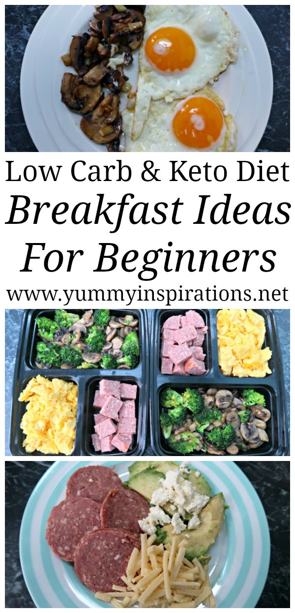 Keto Diet Beginners Breakfast Ideas - Recipes For Low Carb Breakfasts