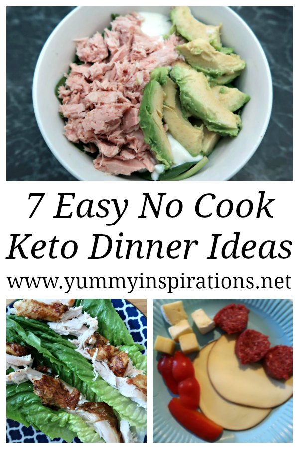 7 No Cook Low Carb Meals - Ideas and Recipes for Easy Keto ...