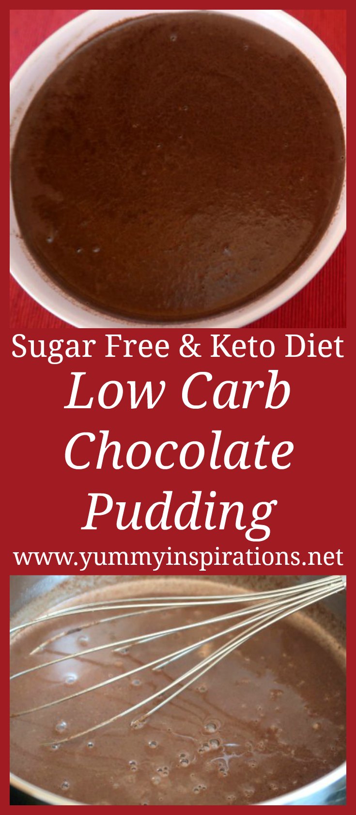 Low Carb Chocolate Pudding Recipe - Easy Sugar Free Keto ...