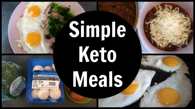 Simple Keto Meals for brekfast lunch snacks and dinner