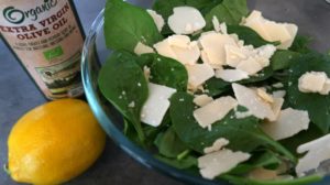 Parmesan Salad recipe in a bowl