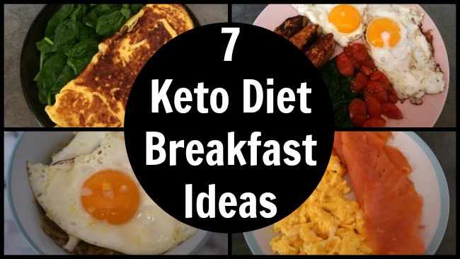 7 Keto Diet Breakfast Ideas collage