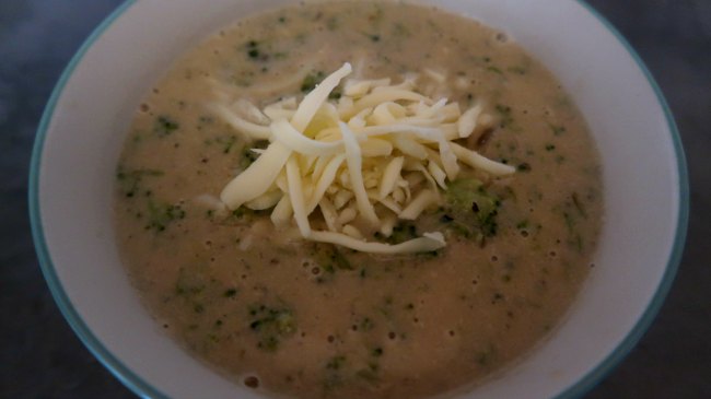 Broccoli Cheese Keto Christmas Soup