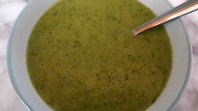 Vegetable soup for christmas