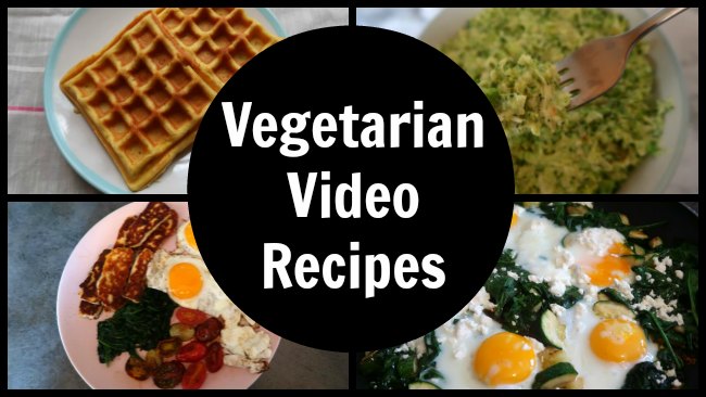 Easy vegetarian recipe videos