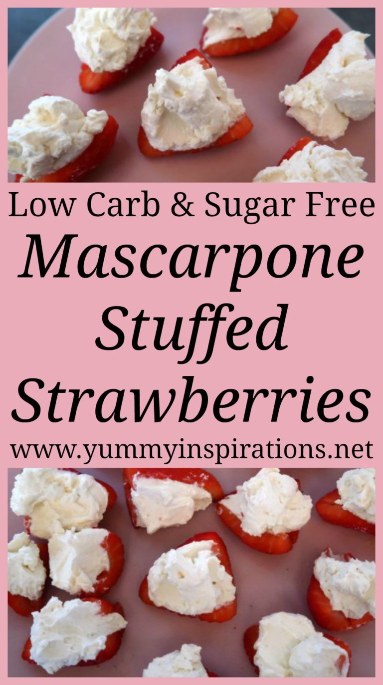 Mascarpone Stuffed Strawberries Recipe - Easy Strawberry Recipes