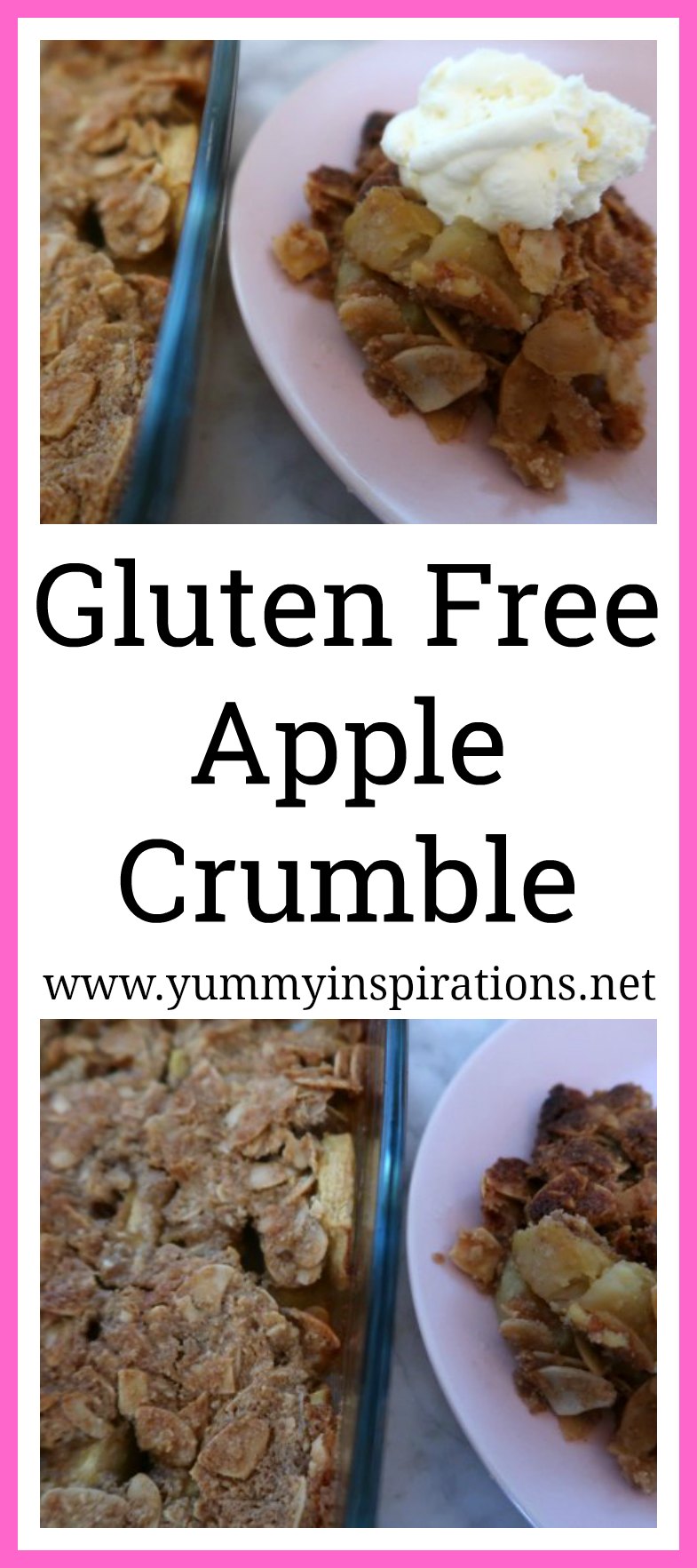 Gluten Free Apple Crumble Recipe Easy Healthy With Ground Almonds