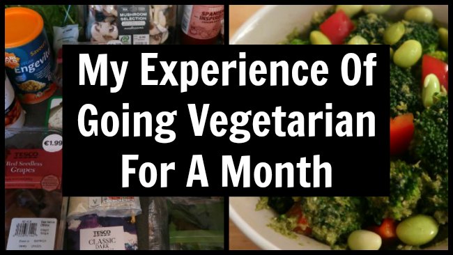 The benefits and effects I've experienced after 4 weeks of following a Vegetarian Diet.