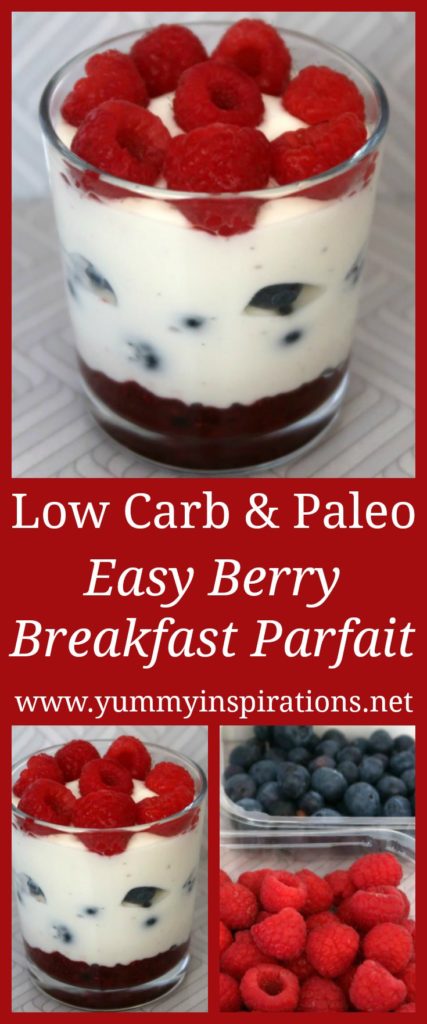 Healthy Berry Breakfast Parfait Recipe - Make Ahead Easy Summer Ideas