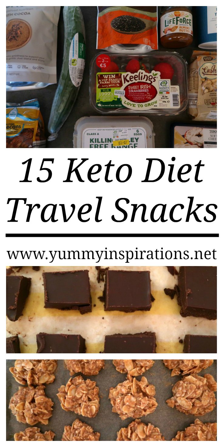 15 Keto Travel Snacks - Tips and hacks to help you stay on a low carb diet while traveling with ketogenic diet food for abroad, road trips or airplane snacks.