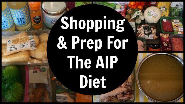 Shopping and prep to start the AIP Diet