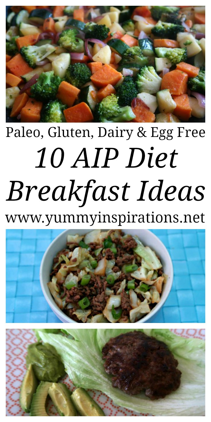 10 AIP Diet Breakfast Ideas - Autoimmune Protocol Elimination Breakfasts