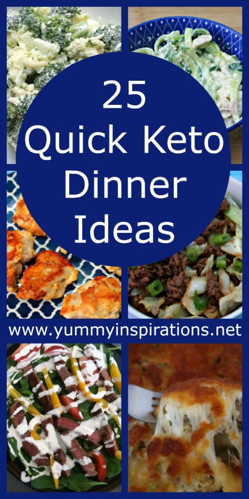 25 Quick Keto Dinner Ideas - Easy Low Carb Meals In Under 30 Minutes
