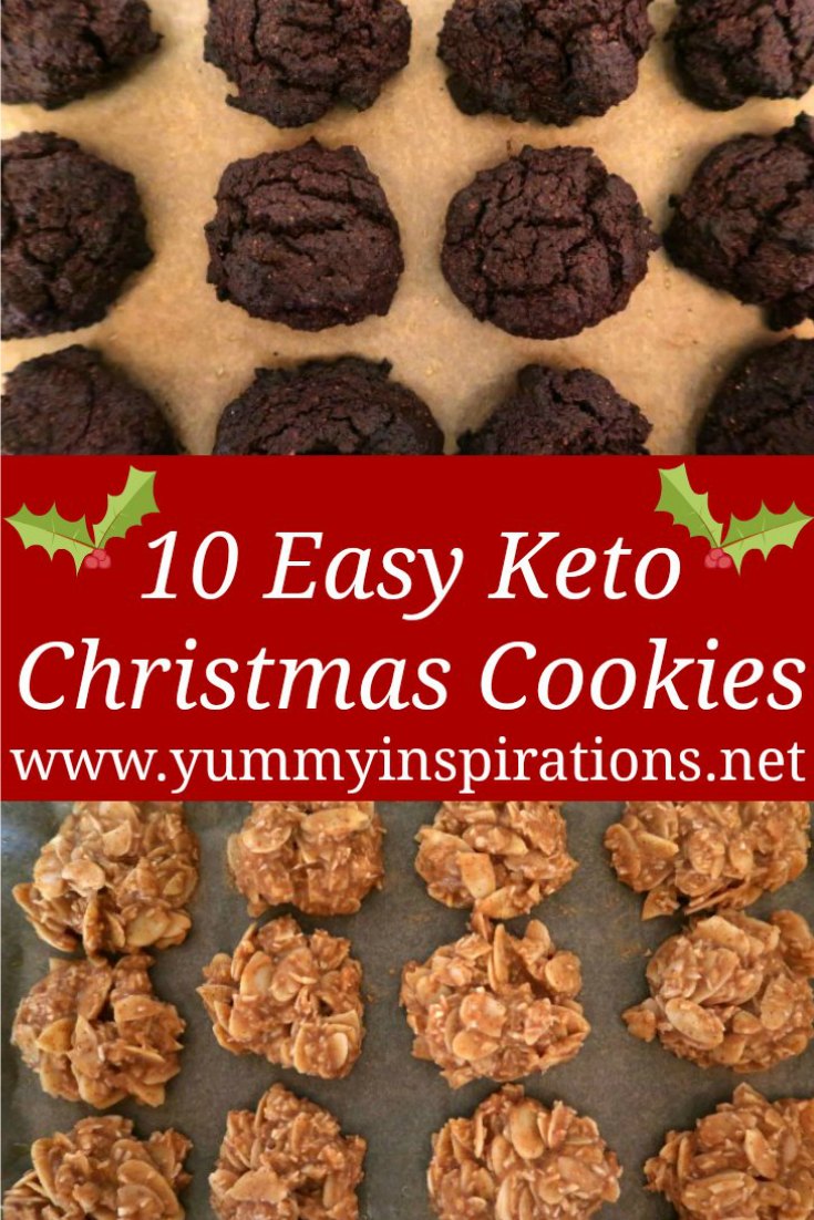 10 Easy Low Carb Keto Cookies Recipes For Christmas Treats Desserts