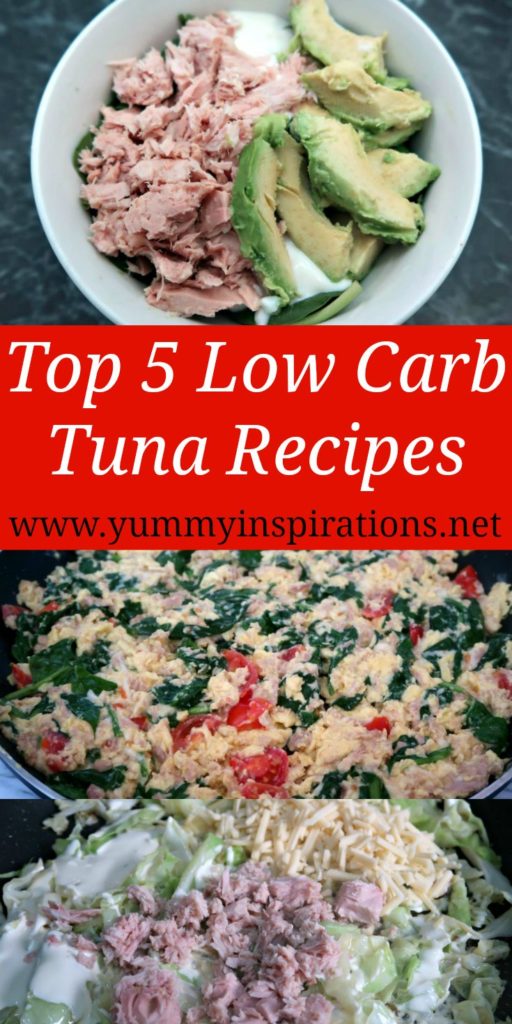 Top 5 Low Carb Tuna Recipes - Easy Keto Diet Canned Tuna Recipe Ideas