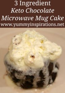 3 Microwave Chocolate Dessert Recipes - Low Carb, Keto & Gluten Free